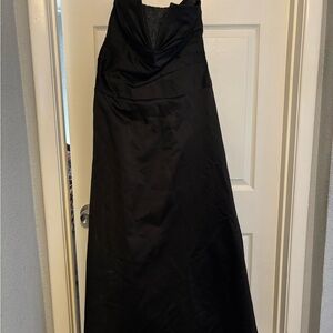 David's Bridal Classic Black Dress